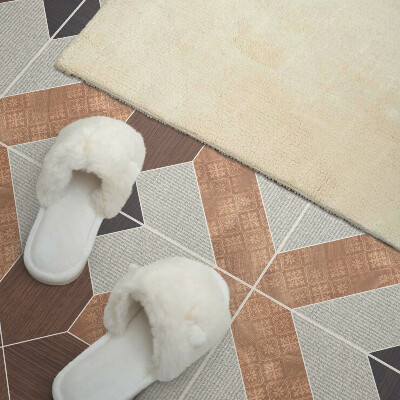 Panneau mural Des formes élégantes dans un motif géométrique