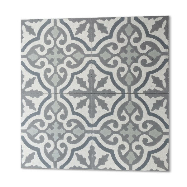 Panneau décoratif Motif d'ornements dans une composition en mosaïque