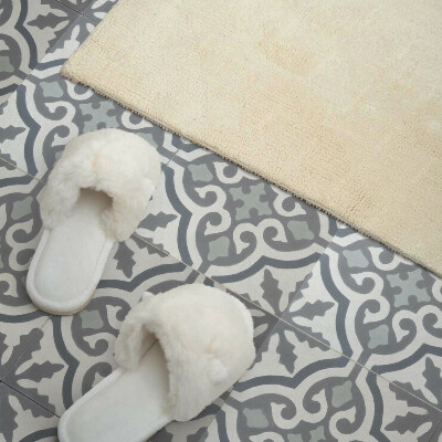 Panneau décoratif Motif d'ornements dans une composition en mosaïque