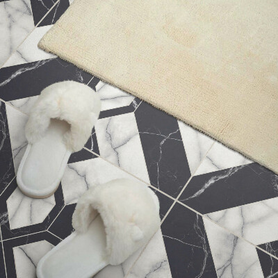 Revêtement mural pvc Motifs géométriques inspirés du marbre