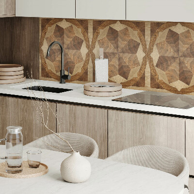 Panneau mural Motif de forme multicouche