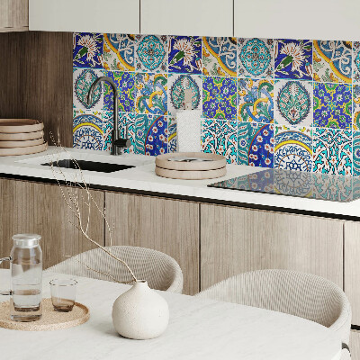 Revêtement mural pvc Motifs de mosaïque en céramique