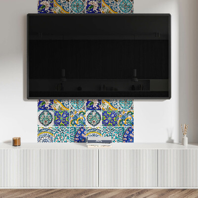 Revêtement mural pvc Motifs de mosaïque en céramique