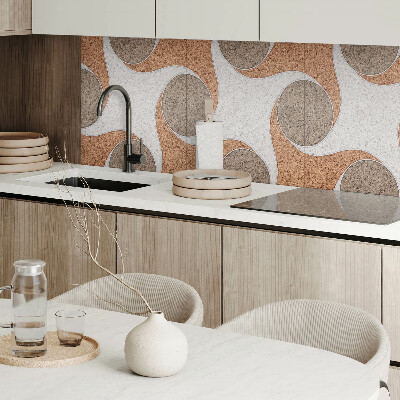 Panneau décoratif Ondes rondes en harmonie