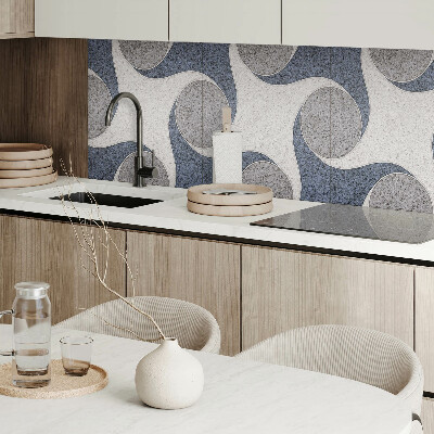 Panneau mural Composition artistique en mosaïque