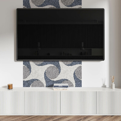 Panneau mural Composition artistique en mosaïque