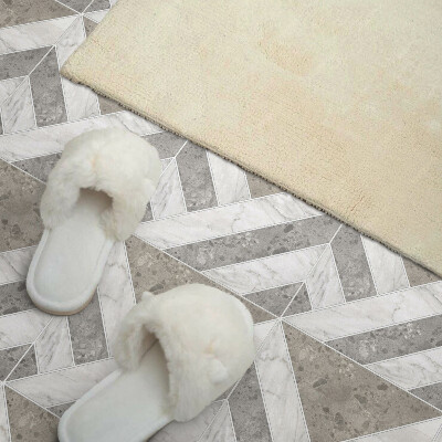 Revêtement mural pvc Carreaux de style géométrique