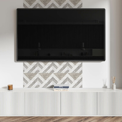 Revêtement mural pvc Carreaux de style géométrique