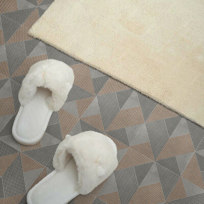 Panneau décoratif Triangles géométriques à la mode