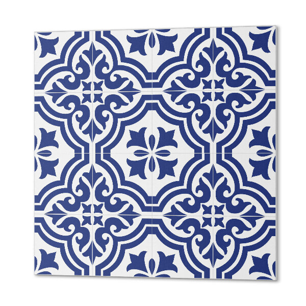 Panneau décoratif Motifs végétaux sous forme de tuiles