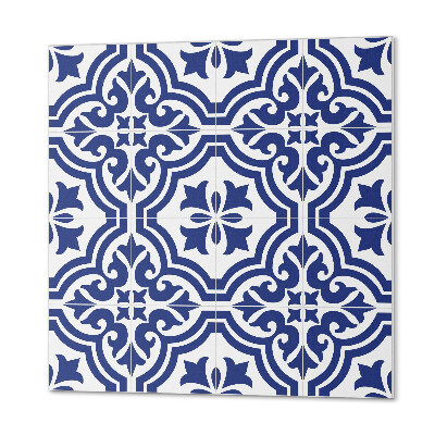 Panneau décoratif Motifs végétaux sous forme de tuiles