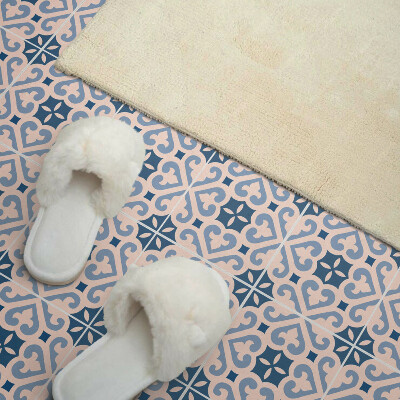 Revêtement mural pvc Ornements décoratifs sur les carreaux