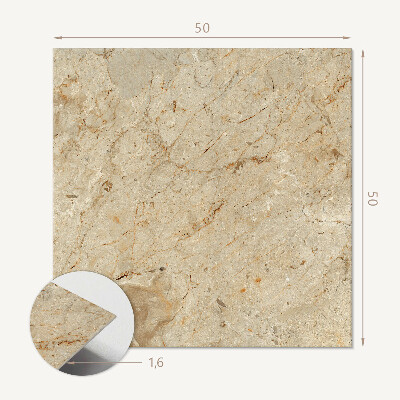 Panneau décoratif Un motif graphique rappelant la pierre