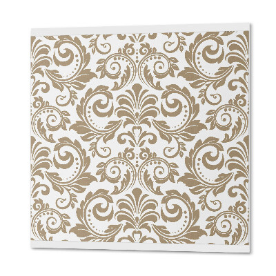 Revêtement mural pvc Ornements verts à motifs végétaux