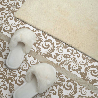 Revêtement mural pvc Ornements verts à motifs végétaux