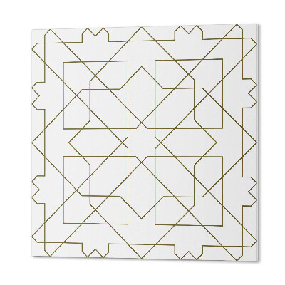 Panneau mural Disposition de lignes géométriques élégantes