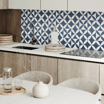 Panneau décoratif Fleurs géométriques dans un style moderne