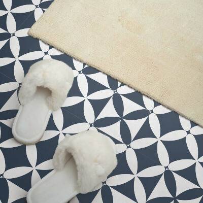 Panneau décoratif Fleurs géométriques dans un style moderne