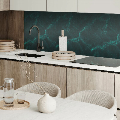 Panneau décoratif Motif en marbre aux veines expressives