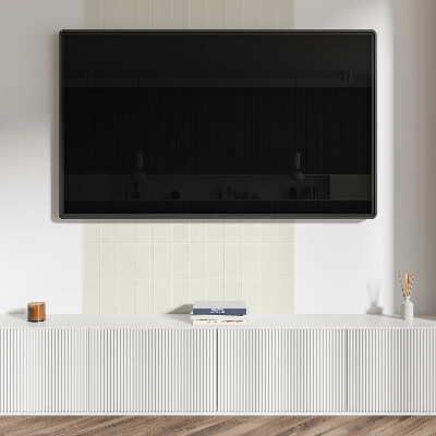 Revêtement mural pvc Maille avec des tuiles rectangulaires