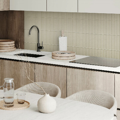 Revêtement mural pvc Un motif à rayures élégant dans une version moderne