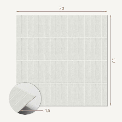 Panneau mural Structure de grille rectangulaire propre