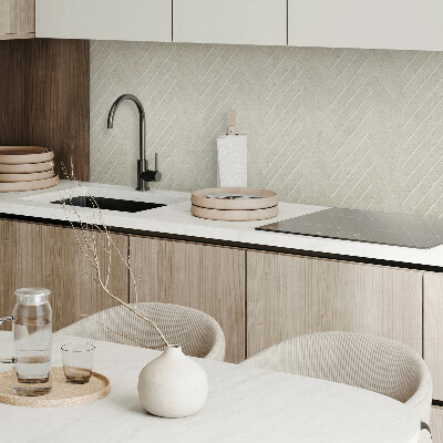 Panneau mural Style à chevrons