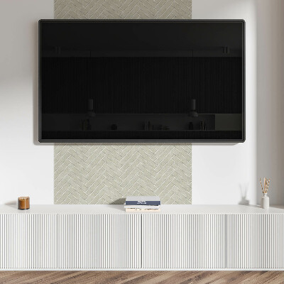 Panneau mural Style à chevrons