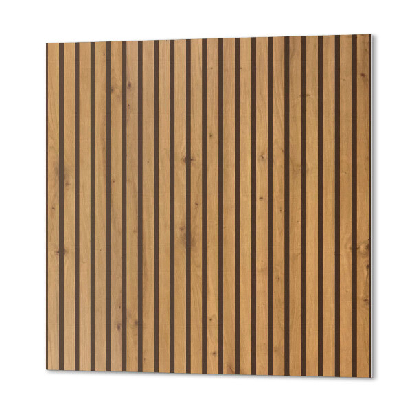 Panneau décoratif Planches verticales inspirées du bois