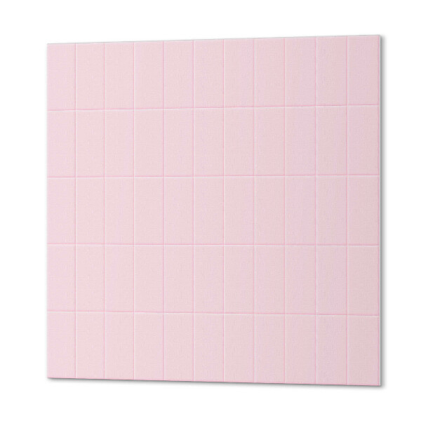 Panneau mural Tuiles plates dans une grille