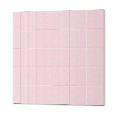 Panneau mural Tuiles plates dans une grille