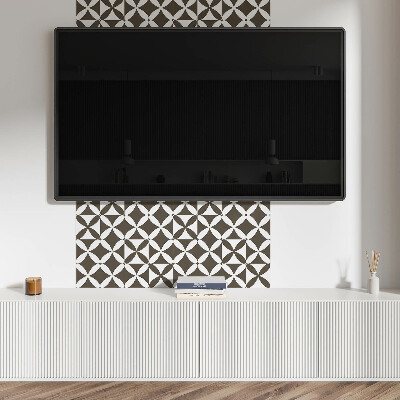 Revêtement mural pvc La géométrie dans une version moderne de l'abstraction