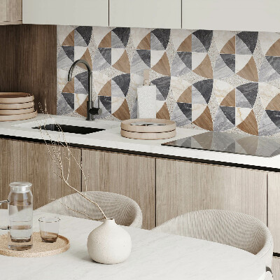 Revêtement mural pvc Motifs de carreaux géométriques