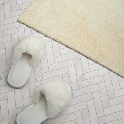 Panneau mural Motif à chevrons tridimensionnel