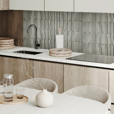 Revêtement mural pvc Motif de panneaux rectangulaires dans une grille