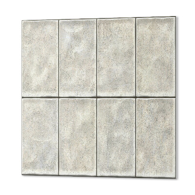 Panneau mural Carreaux 3D lumineux disposés verticalement