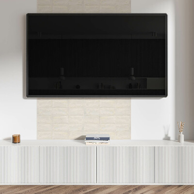 Panneau mural Motif de structure en pierre sur les carreaux