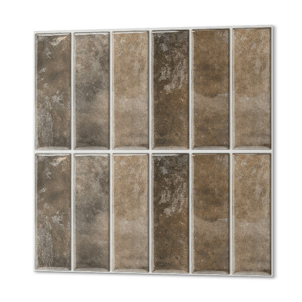 Panneau décoratif Carreaux à rayures verticales