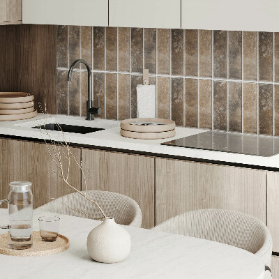 Panneau décoratif Carreaux à rayures verticales