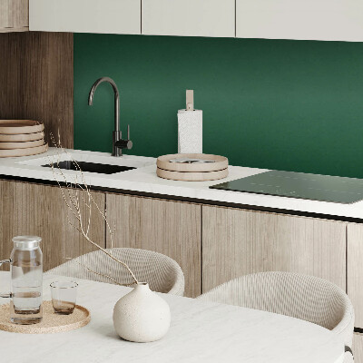 Panneau mural Accents vert foncé