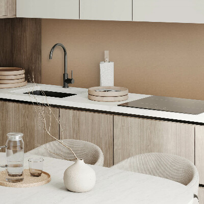 Panneau mural Style marron clair avec des éléments naturels