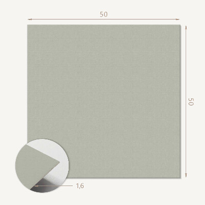 Panneau mural Gris avec une touche de vert