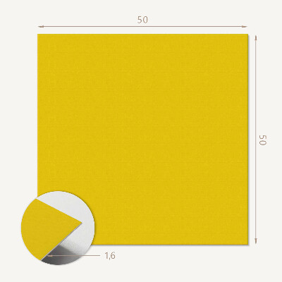 Panneau mural Nuance chaude de jaune