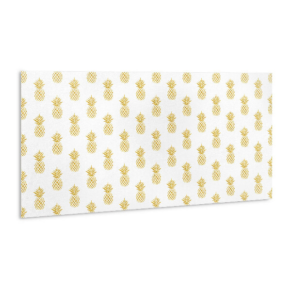 Panneau décoratif Ananas de dessin animé doré