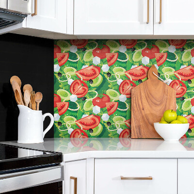 Panneau décoratif Légumes colorés