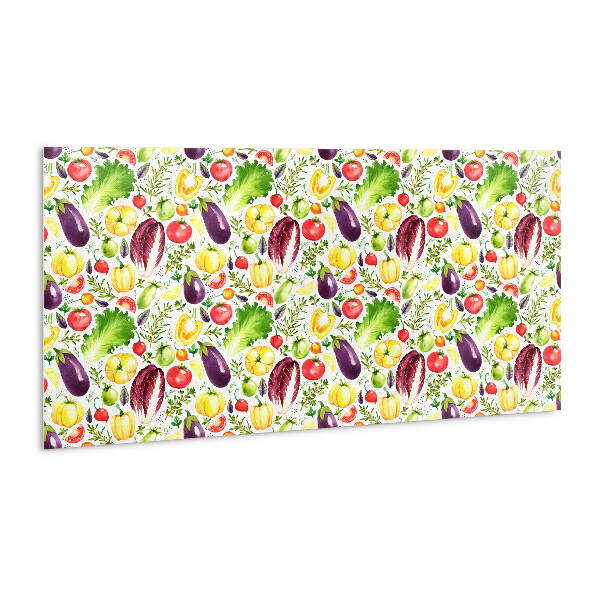 Revêtement mural Légumes colorés