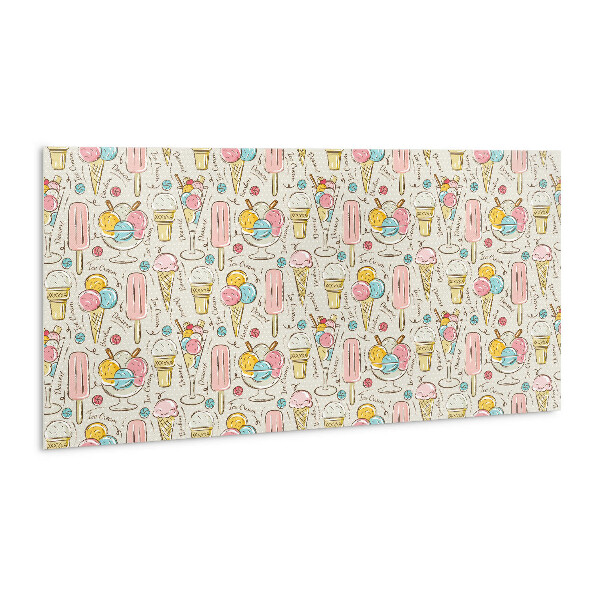 Revêtement mural pvc Glace colorée