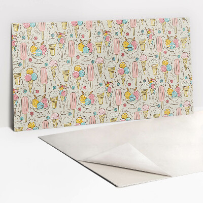 Revêtement mural pvc Glace colorée