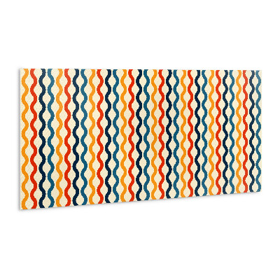 Panneau décoratif Vagues bohèmes colorées