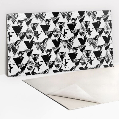 Panneau décoratif Triangles à motifs